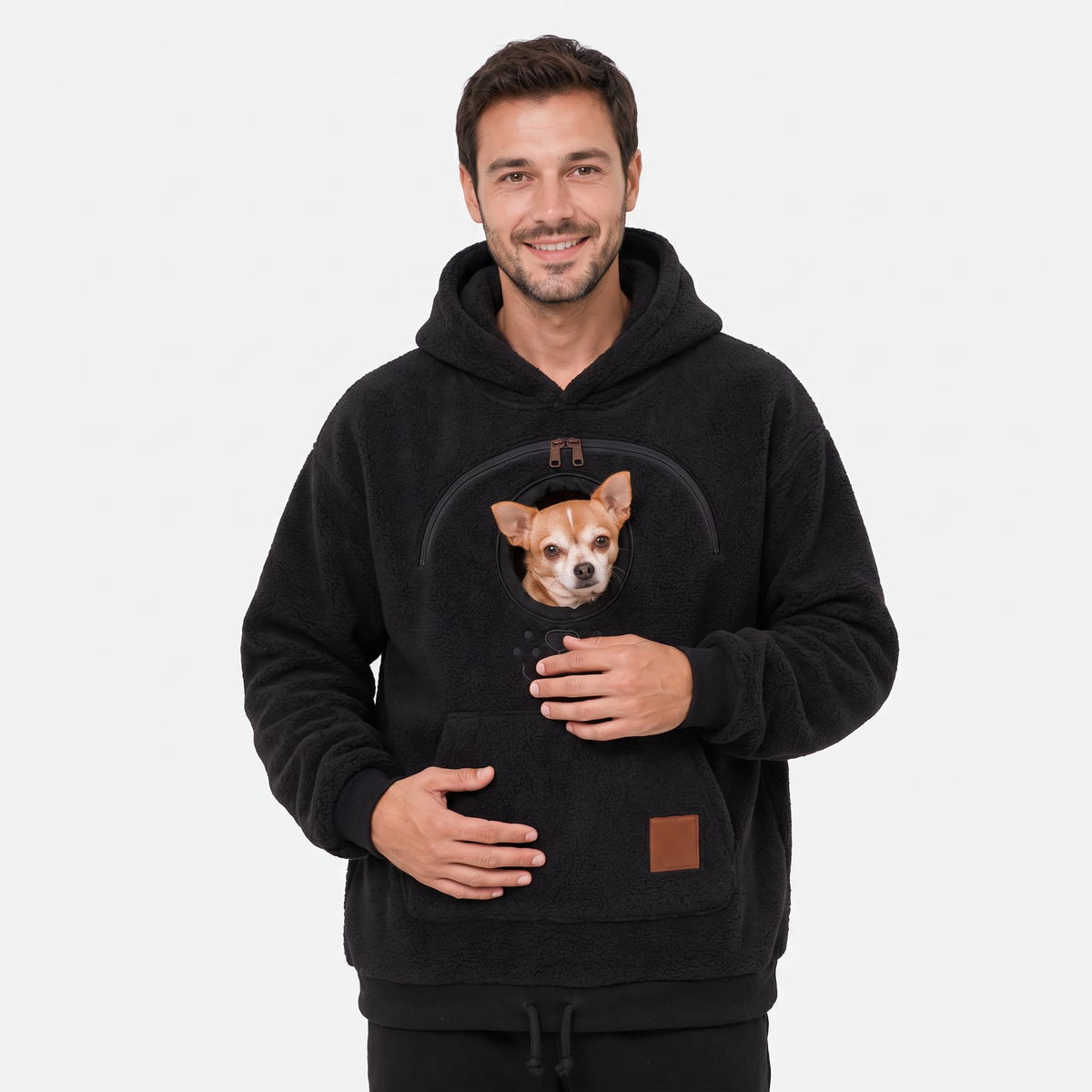 Dog Tote Carier Hoodie