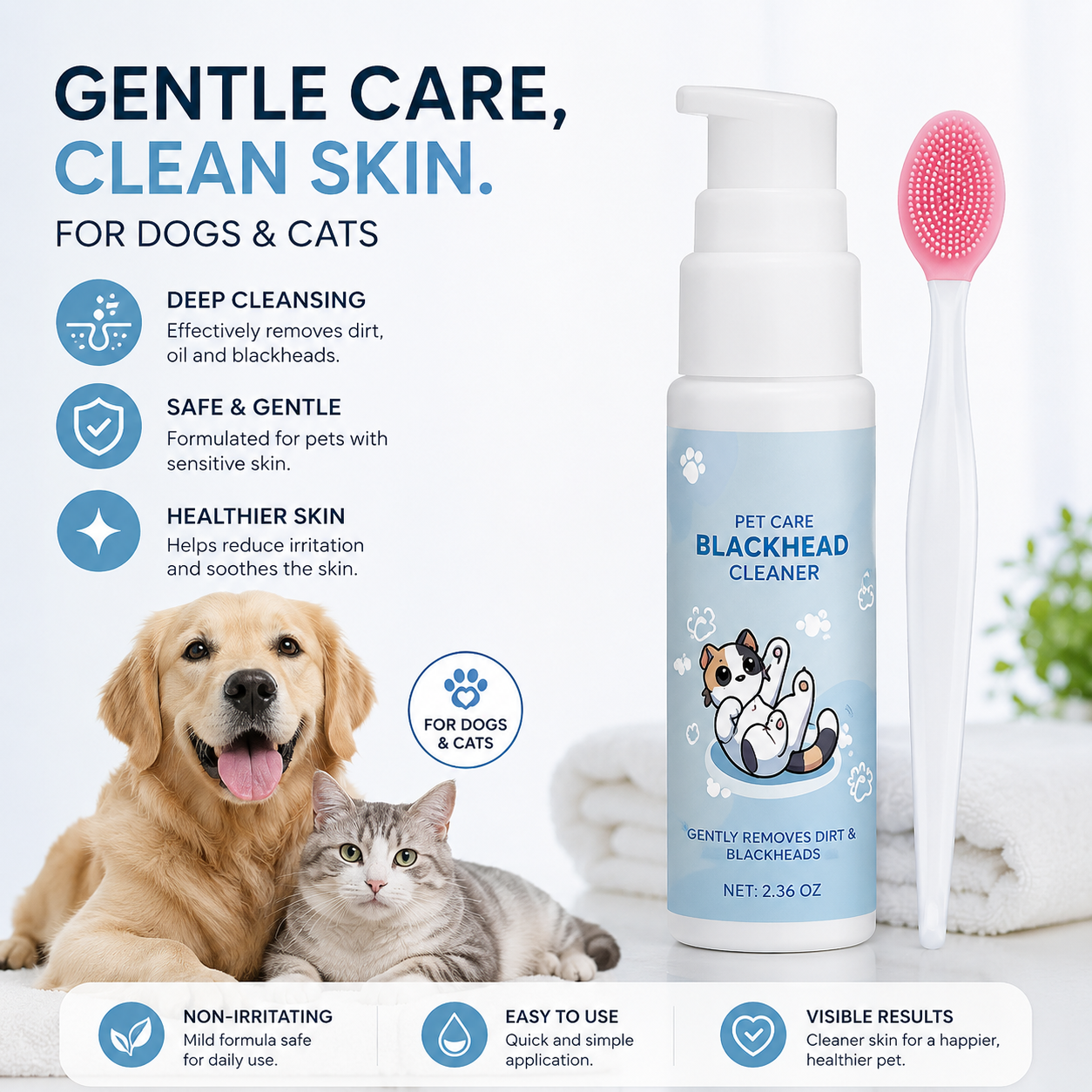 Pet Cleansing Foam