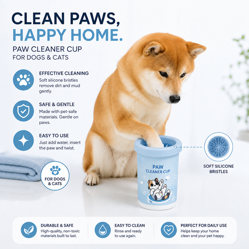 Pet Paw Cleaner Cup