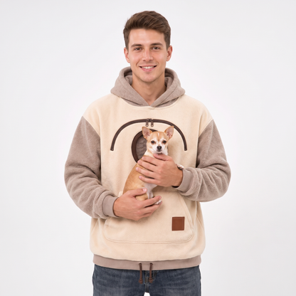 Dog Tote Carier Hoodie